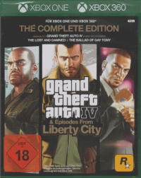 Grand Theft Auto IV Xbox One  box art